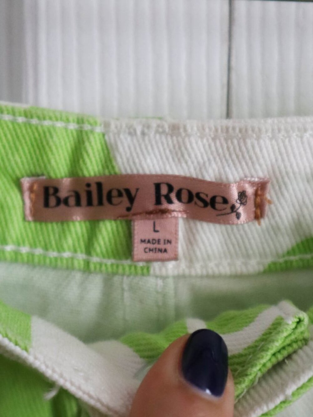 Bailey Rose Smiley Face All Over Print Wide Leg Jeans Pants Sz 12 Large Groovy - Picture 5 of 6